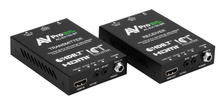 AVPro Edge AC-EX150-BKT HDMI extension kit - Front