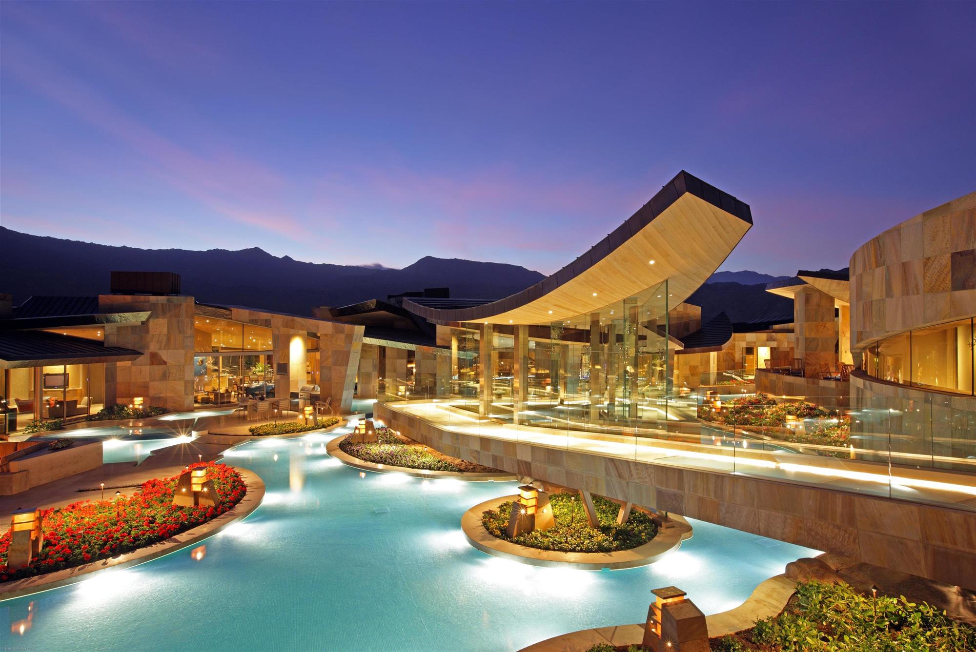 A large commercial private club set in the mountains of California, with comprehensive audio and video systems installed by AVIR.